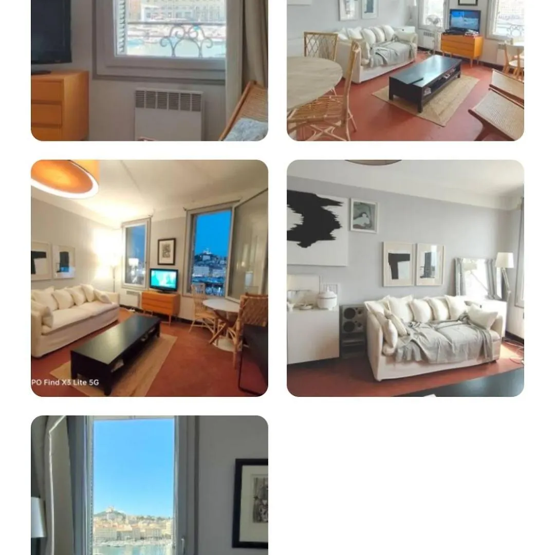 Design Et Vue Incroyable Port Apartman Marseille Franciaország